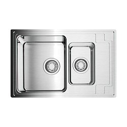 Omoikiri Mizu 78-2-IN нержавеющая сталь/нержавеющая сталь1