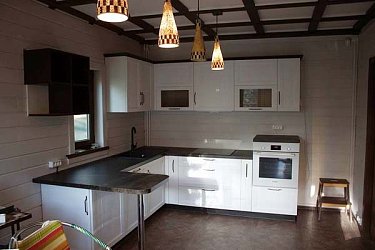 Угловая кухня неоклассика Марсель/Шервуд пленка/МДФ РН1902011
