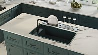 Мойка OMOIKIRI Kinaru 86-U/I-WG Artceramic/wind green (фото 4)