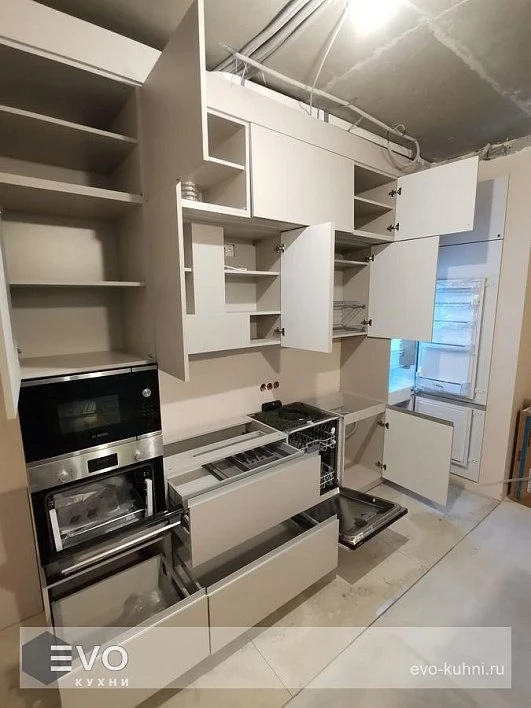 Кухня прямая ЛМ201203 матовая (фото 6)