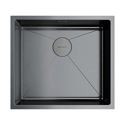 Omoikiri Taki 49-U/IF-GM нержавеющая сталь/вороненая сталь 1