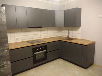 Угловая кухня модерн пластик/МДФ/ЛДСП ИС2002031