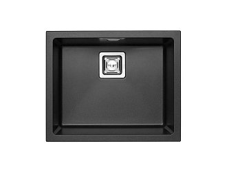ALVEUS QUADRIX 50 GRANITAL+ TWILIGHT-G05M 560X460X200 с сифоном 1133398 1