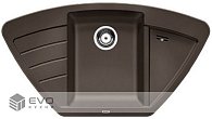 Мойка Blanco Zia 9 E Кофе (фото 1)