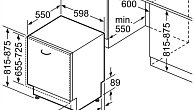 Посудомоечная машина Bosch SMV4HVX31E встраиваемая (фото 7)