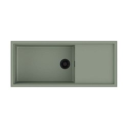 Omoikiri Sintesi 116-WG Artceramic/wind green 1