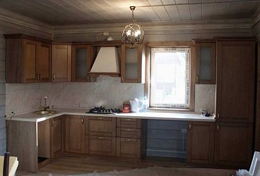 Угловая кахня классика Елизавета Массив дуба кантри РР1905051