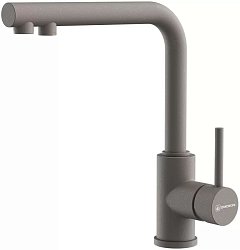 Смеситель Omoikiri Nakagawa 2 Plus-GR латунь/leningrad grey1