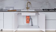 Измельчитель пищевых отходов OMOIKIRI Nagare Slim 500 (фото 2)