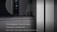 Холодильник Hyundai CS4505F Нержавеющая сталь / хром (фото 5)