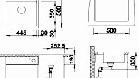 Мойка Blanco Dalago 5-F Кофе (фото 5)
