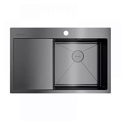 Omoikiri Akisame 78-GM-R нержавеющая сталь/вороненая сталь 1