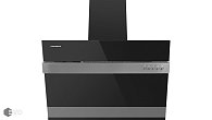 Вытяжка MAUNFELD Bridge Line 60 черный\вставка сатин (фото 1)