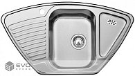 Мойка Blanco Tipo 9 E Сталь матовая (фото 1)