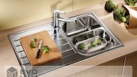 Мойка Blanco Livit 45 S salto Сталь полированная (фото 4)