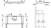 Вытяжка FABER FLEXA HIP BK A60 (фото 7)