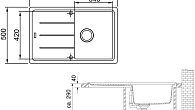 Мойка Franke Basis BFG 611 (графит) (фото 4)