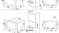 Микроволновая печь Smeg FMI120N2 (фото 3)