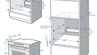 Духовой шкаф MAUNFELD MEOR7217DMB2 электрический с СВЧ (фото 8)