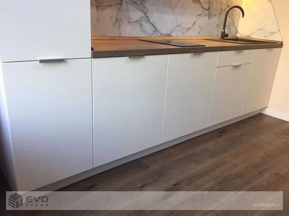 Кухня Egger дуб Галифакс табак / МДФ ПВХ Айвори Софт Тач ЛМ200501 (фото 15)
