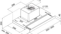 Вытяжка MAUNFELD Ouse Touch 60 черный (фото 10)