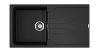 Мойка Omoikiri Yasugata 100-BL Tetogranit/черный (фото 1)