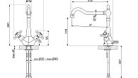 Смеситель SMEG MIR8O (фото 2)