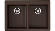 Мойка Omoikiri Bosen 80-2-DC Tetogranit/темный шоколад (фото 1)