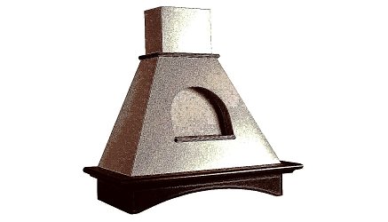 Viaona Cappe Нарада 90 с окном inca 900 медный антик 1