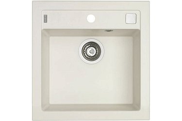 ALVEUS FORMIC 20 GRANITAL+ ARCTIC-G11M 520x510x200;1x с сифоном 11277491