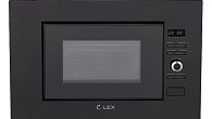 Микроволновая печь LEX BIMO 20.03 BLACK (фото 1)