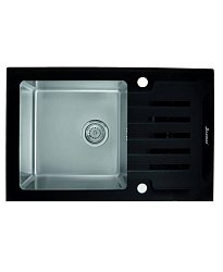 Seaman Eco Glass SMG-780B, два отверстия (Ø35мм), комплектация с вентиль-автоматом1