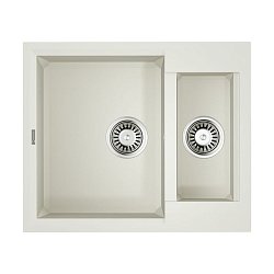 Omoikiri Sakaime 60-2-WH Tetogranit/Белый1