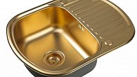 Мойка ZorG SZR-6249 BRONZE (фото 1)