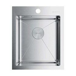 Omoikiri Akisame 41-IN нержавеющая сталь/нержавеющая сталь1