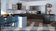 П-образная кухня Line (фото 3)