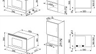 Микроволновая печь Smeg MP322X1 (фото 4)