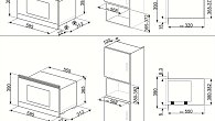 Микроволновая печь Smeg MP722PO (фото 2)