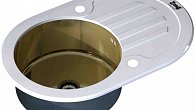 Мойка ZorG GL-7851-OV-WHITE-BRONZE (фото 1)