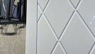 Прямая кухня модерн Deco Romb эмаль глянец (фото 6)