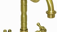 Смеситель Seaman Barcelone SSL-5079 Antique Gold (PVD + patina) (фото 3)