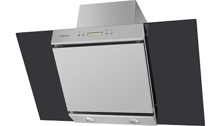 MAUNFELD Gloria 90 нержавеющая сталь\черное стекло 1