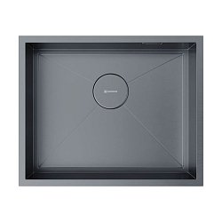 Omoikiri Kasen 54-16 INT GM нержавеющая сталь/вороненая сталь 1