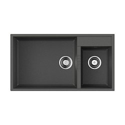 Omoikiri Tedori 85-2-U-PL Tetogranit/платина1