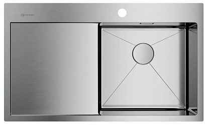 Omoikiri Akisame 86-IN-R нержавеющая сталь/нержавеющая сталь1