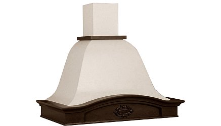 Viaona Cappe Лилия 90 с декорором луизана inca 900 слоновая кость 1