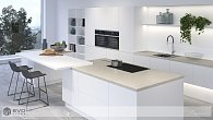 Столешница Союз HPL пластик Кашмир белый 414Т (фото 2)