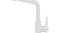 Смеситель FRANKE Urban с выдвижным шлангом, белый (фото 1)