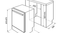 Посудомоечная машина HOMSair DW65L встраиваемая (фото 10)