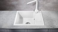 Мойка MILACIO Navarra 60 Cuarzo (MC.77072) белый (фото 3)